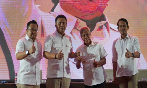 700 bakal Calon Legislatif (Caleg) Gerindra se-Sulsel berkumpul dalam acara konsolidasi yang digelar DPD Gerindra Sulsel di Hotel Four Point, Makassar, Rabu 20 September 2023.